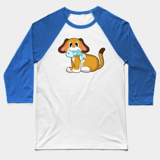 Dog Fish Baseball T-Shirt